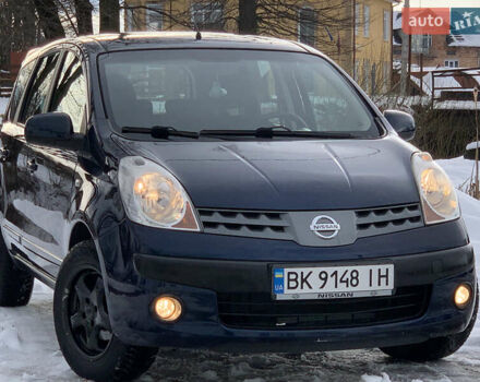 Синий Ниссан Ноут, объемом двигателя 1.39 л и пробегом 187 тыс. км за 4499 $, фото 1 на Automoto.ua