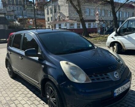 Синий Ниссан Ноут, объемом двигателя 1.4 л и пробегом 187 тыс. км за 3900 $, фото 1 на Automoto.ua