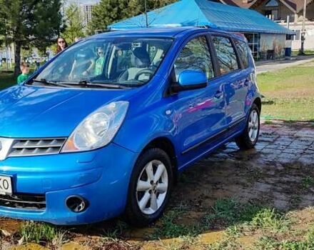 Синий Ниссан Ноут, объемом двигателя 1.4 л и пробегом 242 тыс. км за 5500 $, фото 1 на Automoto.ua