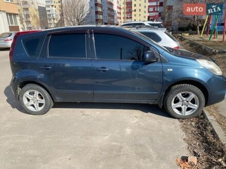Синий Ниссан Ноут, объемом двигателя 1.4 л и пробегом 180 тыс. км за 6400 $, фото 1 на Automoto.ua