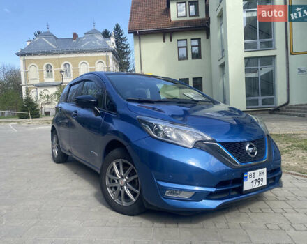 Синій Ніссан Ноут, об'ємом двигуна 1.2 л та пробігом 73 тис. км за 12600 $, фото 1 на Automoto.ua