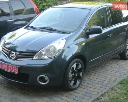 Зеленый Ниссан Ноут, объемом двигателя 1.6 л и пробегом 167 тыс. км за 9600 $, фото 1 на Automoto.ua