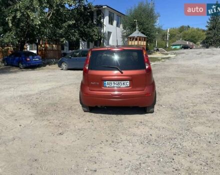 Помаранчевий Ніссан Ноут, об'ємом двигуна 1.39 л та пробігом 214 тис. км за 5400 $, фото 1 на Automoto.ua