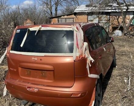 Оранжевый Ниссан Ноут, объемом двигателя 1.6 л и пробегом 162 тыс. км за 4500 $, фото 1 на Automoto.ua