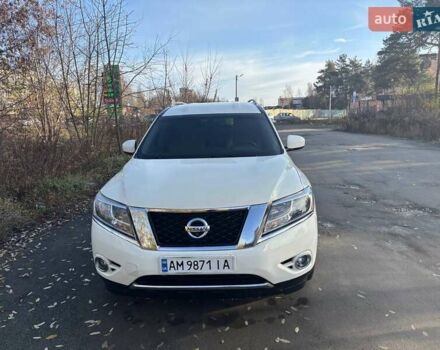Білий Ніссан Патфайндер, об'ємом двигуна 3.5 л та пробігом 178 тис. км за 14700 $, фото 1 на Automoto.ua