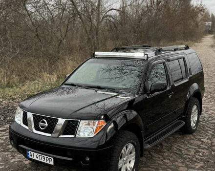Черный Ниссан Патфайндер, объемом двигателя 4 л и пробегом 183 тыс. км за 9400 $, фото 1 на Automoto.ua