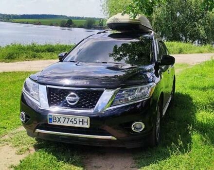 Черный Ниссан Патфайндер, объемом двигателя 3.5 л и пробегом 220 тыс. км за 13499 $, фото 1 на Automoto.ua