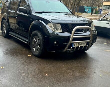 Черный Ниссан Патфайндер, объемом двигателя 4 л и пробегом 267 тыс. км за 10500 $, фото 1 на Automoto.ua