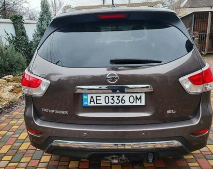 Коричневый Ниссан Патфайндер, объемом двигателя 3.5 л и пробегом 214 тыс. км за 13500 $, фото 2 на Automoto.ua