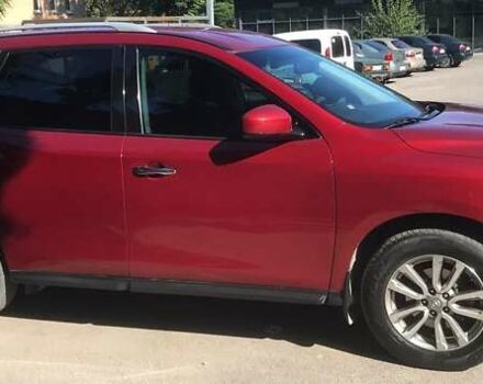 Ниссан Патфайндер 2015 в Днепре (Днепропетровске) на Automoto.ua Красный Ниссан Патфайндер, объемом двигателя 3.5 л и пробегом 99 тыс. км за 12700 $, фото 2 на Automoto.ua