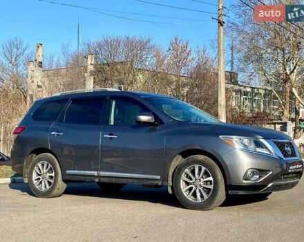 Сірий Ніссан Патфайндер, об'ємом двигуна 3.5 л та пробігом 148 тис. км за 13999 $, фото 1 на Automoto.ua