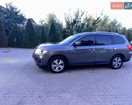 Серый Ниссан Патфайндер, объемом двигателя 3.5 л и пробегом 100 тыс. км за 18600 $, фото 1 на Automoto.ua