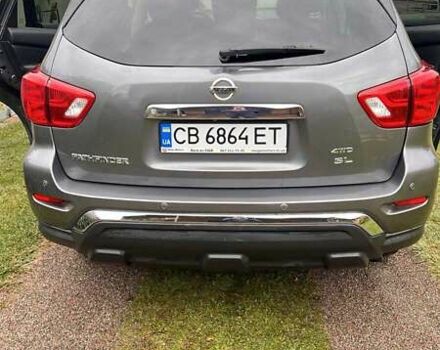 Серый Ниссан Патфайндер, объемом двигателя 3.5 л и пробегом 128 тыс. км за 18300 $, фото 14 на Automoto.ua