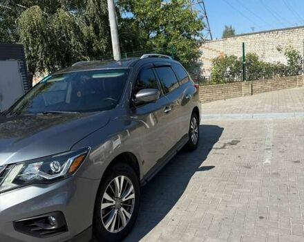 Ниссан Патфайндер 2019 в Днепре (Днепропетровске) на Automoto.ua Серый Ниссан Патфайндер, объемом двигателя 3.5 л и пробегом 91 тыс. км за 19900 $, фото 6 на Automoto.ua