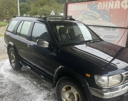 Синий Ниссан Патфайндер, объемом двигателя 3.3 л и пробегом 295 тыс. км за 4100 $, фото 1 на Automoto.ua