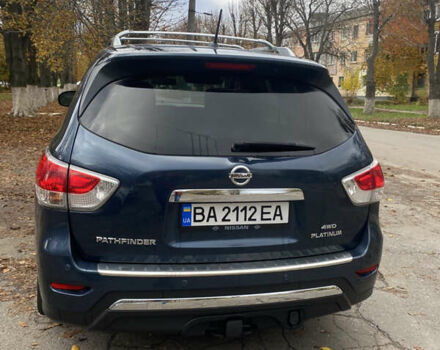 Ниссан Патфайндер 2014 в Кропивницком (Кировограде) на Automoto.ua Синий Ниссан Патфайндер, объемом двигателя 3.5 л и пробегом 221 тыс. км за 14500 $, фото 1 на Automoto.ua