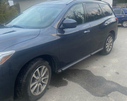 Синий Ниссан Патфайндер, объемом двигателя 3.5 л и пробегом 210 тыс. км за 14900 $, фото 1 на Automoto.ua