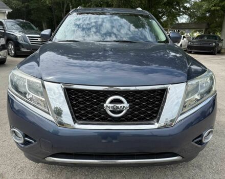 Синий Ниссан Патфайндер, объемом двигателя 3.5 л и пробегом 76 тыс. км за 8400 $, фото 1 на Automoto.ua