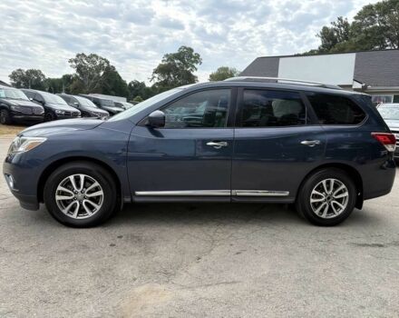 Синий Ниссан Патфайндер, объемом двигателя 3.5 л и пробегом 76 тыс. км за 8400 $, фото 3 на Automoto.ua