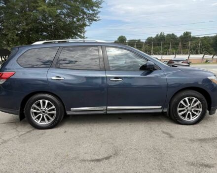 Синий Ниссан Патфайндер, объемом двигателя 3.5 л и пробегом 76 тыс. км за 8400 $, фото 5 на Automoto.ua