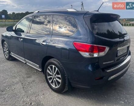 Синий Ниссан Патфайндер, объемом двигателя 3.5 л и пробегом 112 тыс. км за 14500 $, фото 5 на Automoto.ua