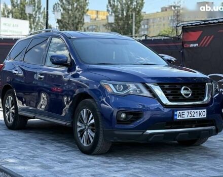 Синій Ніссан Патфайндер, об'ємом двигуна 3.5 л та пробігом 121 тис. км за 16499 $, фото 1 на Automoto.ua