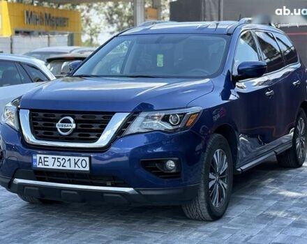 Синій Ніссан Патфайндер, об'ємом двигуна 3.5 л та пробігом 121 тис. км за 16499 $, фото 3 на Automoto.ua