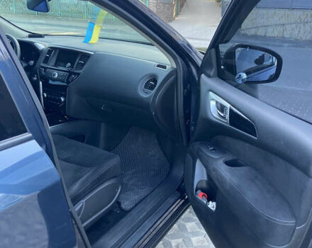 Синий Ниссан Патфайндер, объемом двигателя 3.5 л и пробегом 162 тыс. км за 12500 $, фото 6 на Automoto.ua