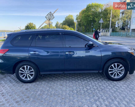 Синий Ниссан Патфайндер, объемом двигателя 3.5 л и пробегом 162 тыс. км за 12500 $, фото 13 на Automoto.ua