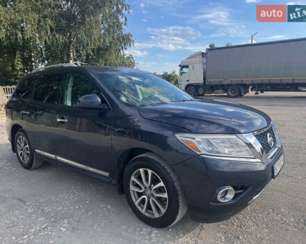 Синий Ниссан Патфайндер, объемом двигателя 3.5 л и пробегом 112 тыс. км за 14500 $, фото 2 на Automoto.ua