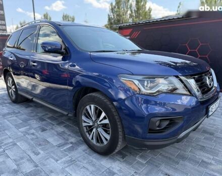 Синій Ніссан Патфайндер, об'ємом двигуна 3.5 л та пробігом 121 тис. км за 16499 $, фото 11 на Automoto.ua