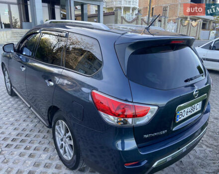 Синий Ниссан Патфайндер, объемом двигателя 3.5 л и пробегом 162 тыс. км за 12500 $, фото 5 на Automoto.ua