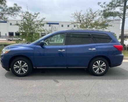 Синий Ниссан Патфайндер, объемом двигателя 3.5 л и пробегом 81 тыс. км за 5100 $, фото 1 на Automoto.ua