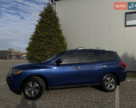 Синий Ниссан Патфайндер, объемом двигателя 3.5 л и пробегом 84 тыс. км за 19800 $, фото 2 на Automoto.ua