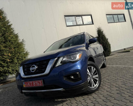 Синий Ниссан Патфайндер, объемом двигателя 3.5 л и пробегом 84 тыс. км за 19800 $, фото 102 на Automoto.ua