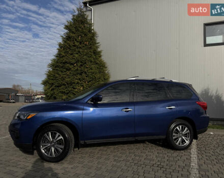 Синий Ниссан Патфайндер, объемом двигателя 3.5 л и пробегом 84 тыс. км за 19800 $, фото 1 на Automoto.ua