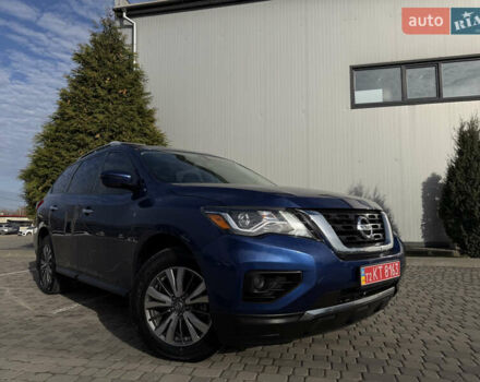 Синий Ниссан Патфайндер, объемом двигателя 3.5 л и пробегом 84 тыс. км за 19800 $, фото 7 на Automoto.ua