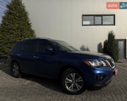 Синий Ниссан Патфайндер, объемом двигателя 3.5 л и пробегом 84 тыс. км за 19800 $, фото 10 на Automoto.ua