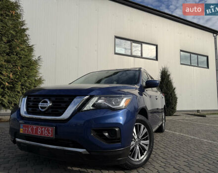 Синий Ниссан Патфайндер, объемом двигателя 3.5 л и пробегом 84 тыс. км за 19800 $, фото 101 на Automoto.ua