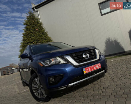Синий Ниссан Патфайндер, объемом двигателя 3.5 л и пробегом 84 тыс. км за 19800 $, фото 5 на Automoto.ua