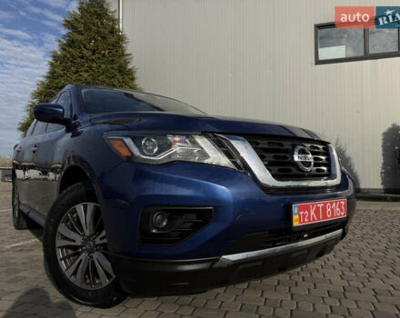 Синий Ниссан Патфайндер, объемом двигателя 3.5 л и пробегом 84 тыс. км за 19800 $, фото 12 на Automoto.ua