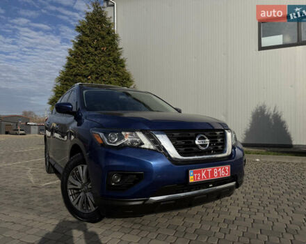 Синий Ниссан Патфайндер, объемом двигателя 3.5 л и пробегом 84 тыс. км за 19800 $, фото 6 на Automoto.ua