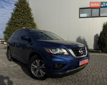 Синий Ниссан Патфайндер, объемом двигателя 3.5 л и пробегом 84 тыс. км за 19800 $, фото 8 на Automoto.ua