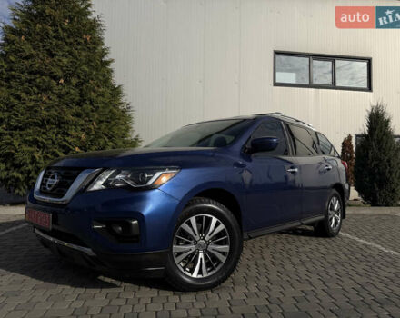 Синий Ниссан Патфайндер, объемом двигателя 3.5 л и пробегом 84 тыс. км за 19800 $, фото 103 на Automoto.ua