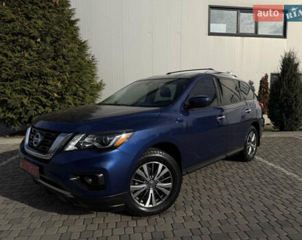 Синий Ниссан Патфайндер, объемом двигателя 3.5 л и пробегом 84 тыс. км за 19800 $, фото 104 на Automoto.ua