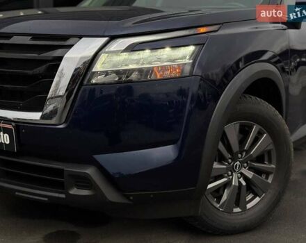 Синий Ниссан Патфайндер, объемом двигателя 3.5 л и пробегом 98 тыс. км за 32900 $, фото 1 на Automoto.ua