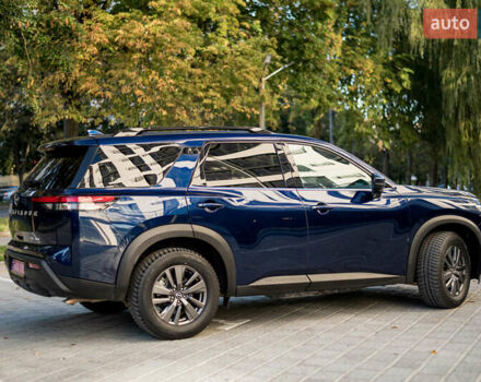 Синий Ниссан Патфайндер, объемом двигателя 3.5 л и пробегом 98 тыс. км за 32900 $, фото 4 на Automoto.ua