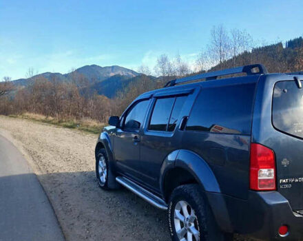 Синий Ниссан Патфайндер, объемом двигателя 2.5 л и пробегом 290 тыс. км за 9500 $, фото 1 на Automoto.ua