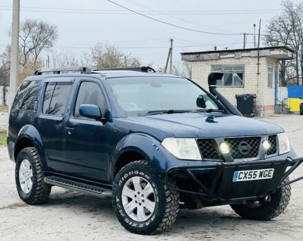 Синій Ніссан Патфайндер, об'ємом двигуна 2.5 л та пробігом 200 тис. км за 4250 $, фото 1 на Automoto.ua