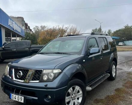 Синий Ниссан Патфайндер, объемом двигателя 2.5 л и пробегом 248 тыс. км за 6200 $, фото 1 на Automoto.ua